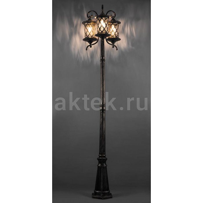 Светильник садово-парковый Feron PL5029 черное золото 2