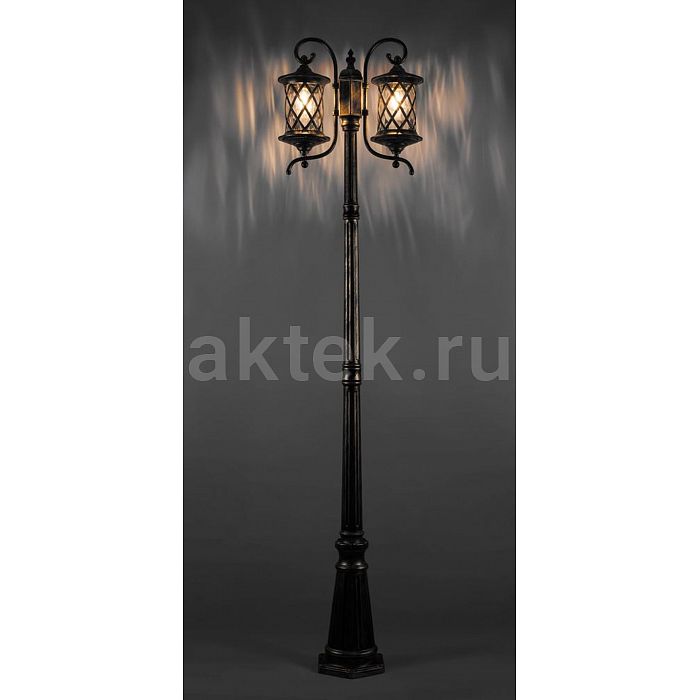 Светильник садово-парковый Feron PL5038 черное золото 2
