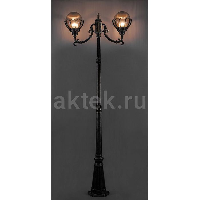 Светильник садово-парковый Feron PL5058 черное золото 2