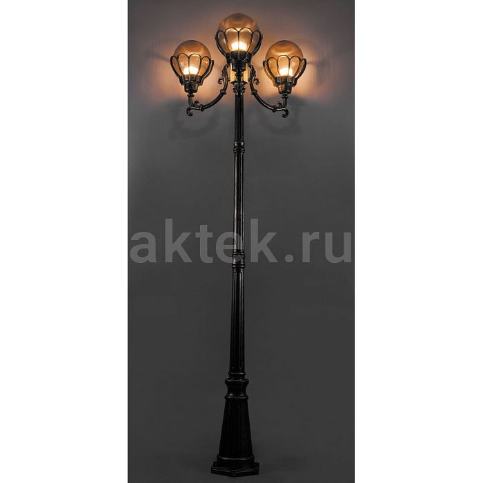 Светильник садово-парковый Feron PL5059 черное золото 2
