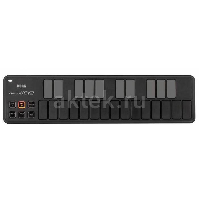 Портативный MIDI-контроллер KORG NANOKEY2-BK 3