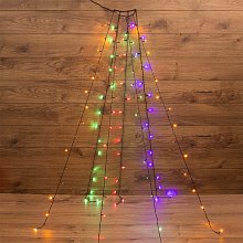 Елочная гирлянда с кольцом NEON-NIGHT 105x5,5 Вт LED 1,5м мультиколор