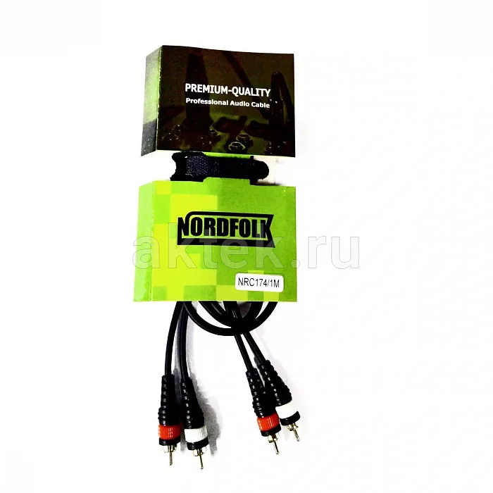 Nordfolk NRC174/3M кабель RCA–RCA, 3 м