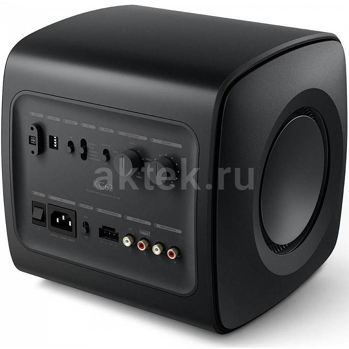 KEF KC62 Carbon Black сабвуфер, 1000 Вт, 6.5" 5