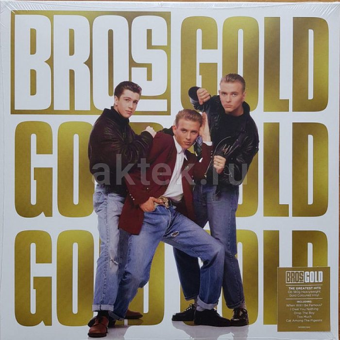 Виниловая пластинка BROS - GOLD 180 GRAM BLACK VINYL 12"