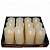 Набор светодиодных свечей 12 шт. LED Candle 5x11см слоновая кость