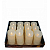 Набор светодиодных свечей 12 шт. LED Candle 5x9см слоновая кость