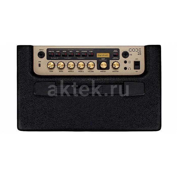 Моделирующий комбоусилитель MARSHALL CODE 25 2