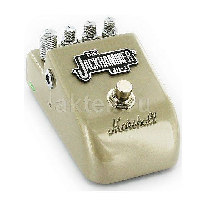 Педаль эффектов MARSHALL JH-1 THE JACKHAMMER EFFECT PEDAL 8
