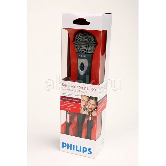 Микрофон для караоке PHILIPS SBC MD 150 2