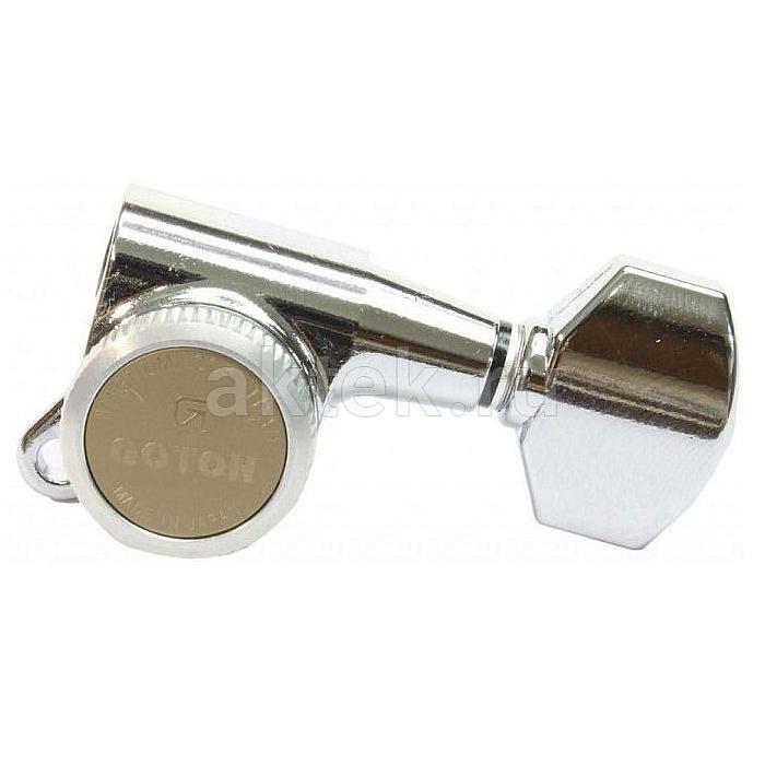 Gotoh SG381-MG-T-07-C-(L3+R3) локовые гитарные колки, 3 слева + 3 справа