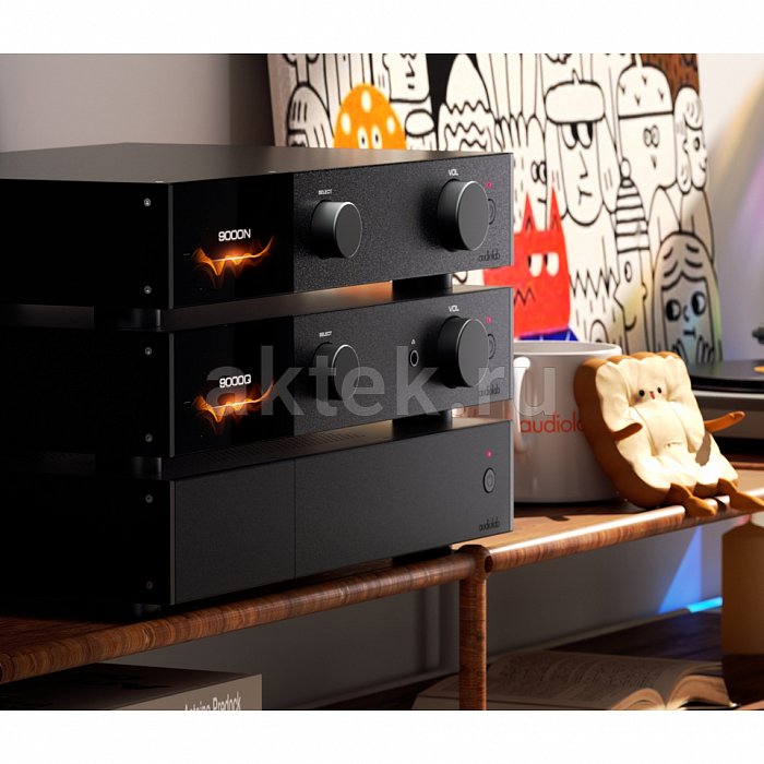 AudioLab 9000Q Black Hi-Fi предусилитель 8