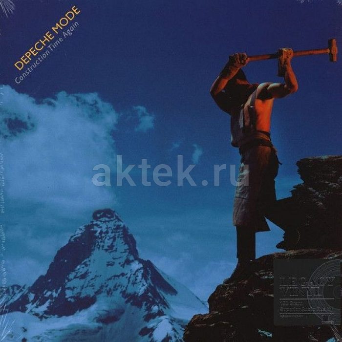 Виниловая пластинка DEPECHE MODE - CONSTRUCTION TIME AGAIN BLACK VINYL 12"