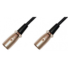 Кабель Plastic Gold XLR папа - XLR папа 3м