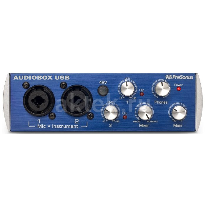 Аудиоинтерфейс PreSonus AudioBox USB 2