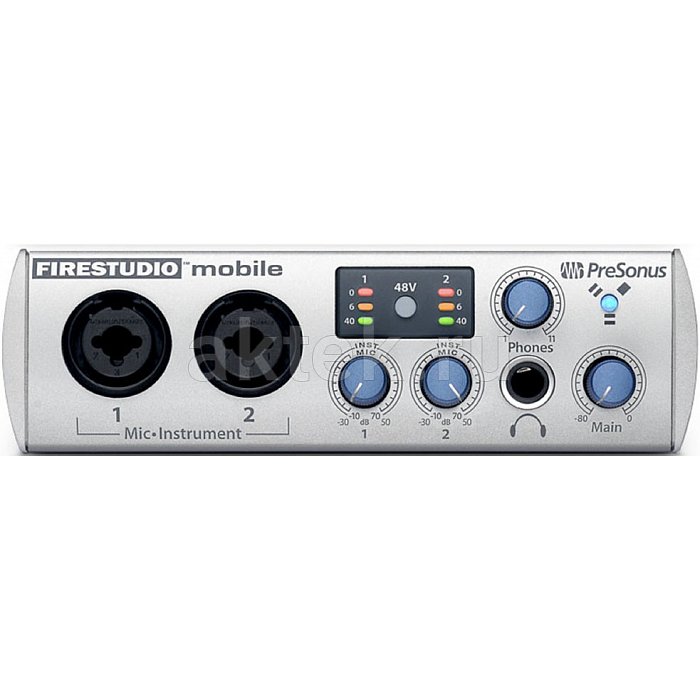 Аудиоинтерфейс для звукозаписи PreSonus FireStudio Mobile 2