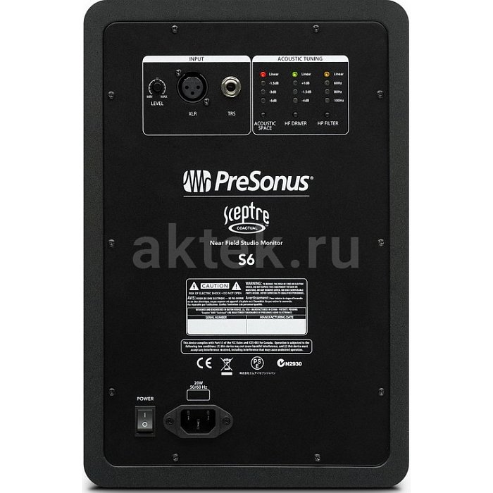 Активный студийный монитор PreSonus Sceptre S6 3