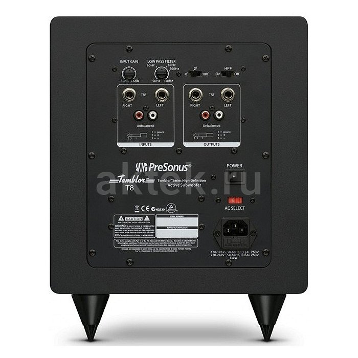Активный студийный сабвуфер PreSonus Temblor T8 2