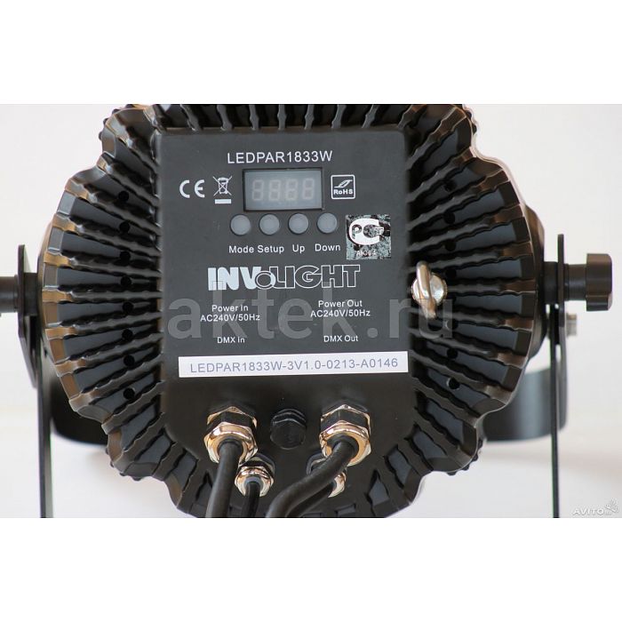 Прожектор INVOLIGHT LED PAR1833W 2