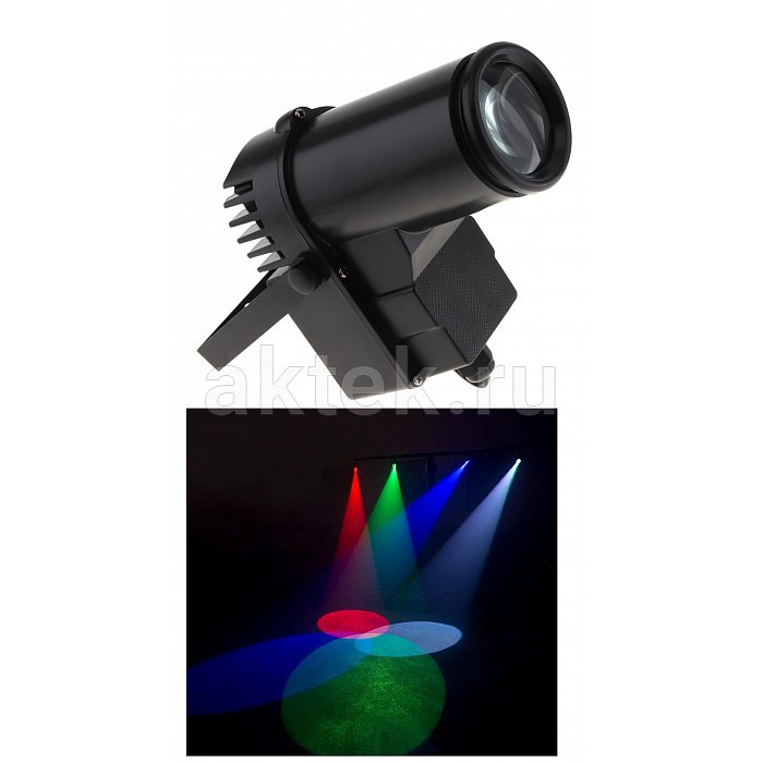 Прожектор зеркального шара SkyDisco LED Trispot RGBW 10W 4