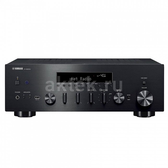 Yamaha R-N600A Black сетевой стереоресивер 2×80Вт Bluetooth