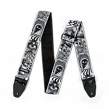Dunlop ILD04 I Love Dust Skulls гитарный ремень