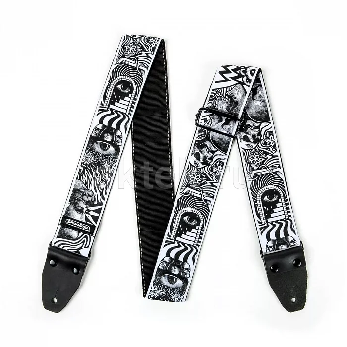 Dunlop ILD04 I Love Dust Skulls гитарный ремень