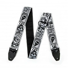 Dunlop ILD04 I Love Dust Skulls гитарный ремень