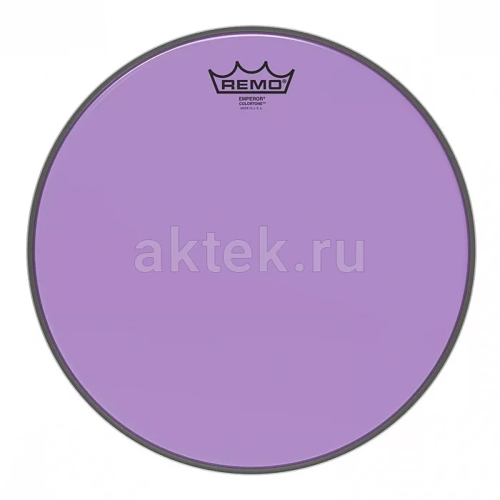 Remo BE-0313-CT-PU 13" Emperor Colortone пурпурный двухслойный пластик тома