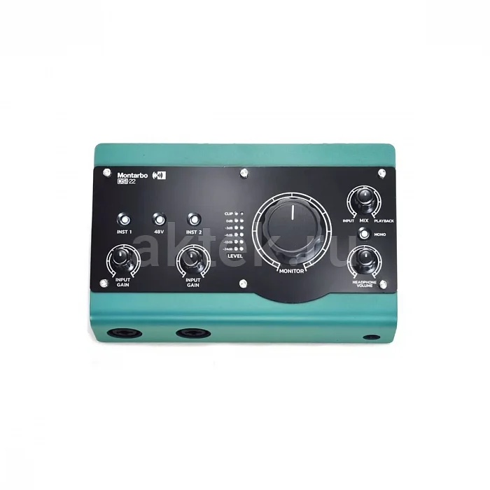 Montarbo DSI-22 USB-аудиоинтерфейс, 2 канала, 24 бит/192 кГц 3