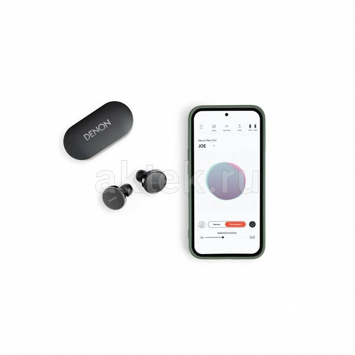DENON PerL Pro Black беспроводные наушники 4