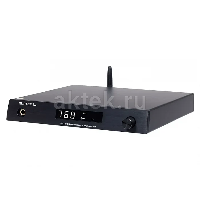 Интегральный стереоусилитель SMSL AL200 Black 2