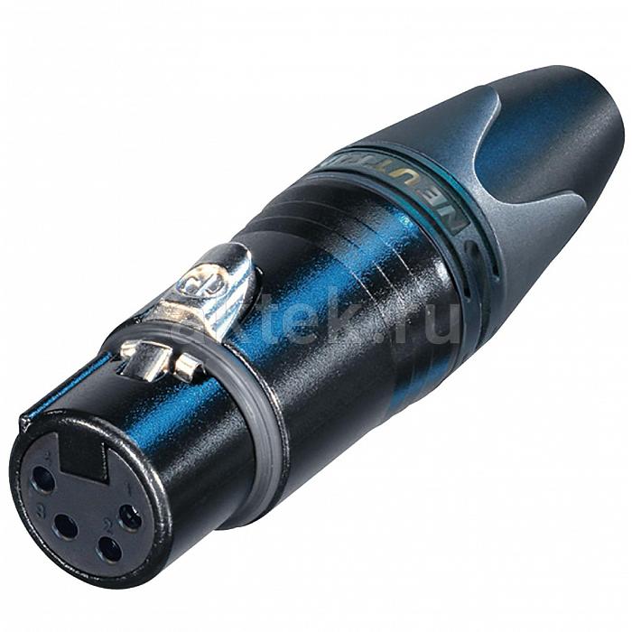 Neutrik NC5FXX-BAG кабельный разъем XLR female черненый корпус 5