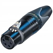 Neutrik NC5FXX-BAG кабельный разъем XLR female черненый корпус 5