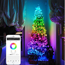Ёлочная гирлянда с управлением через смартфон Garland Smart RGB 5 метров 2