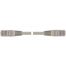 Кабель патч корд RJ45 "папа" - "папа" UTP 5E 1 м 2