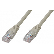 Кабель патч корд RJ45 "папа" - "папа" UTP 5E 1 м