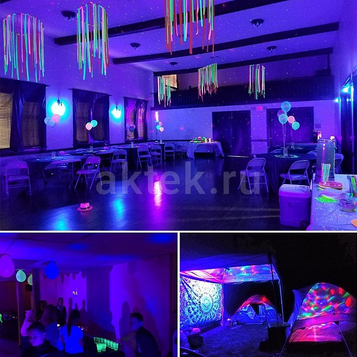 Ультрафиолетовый светодиодный прожектор SHOWLIGHT COB PAR30UV 3