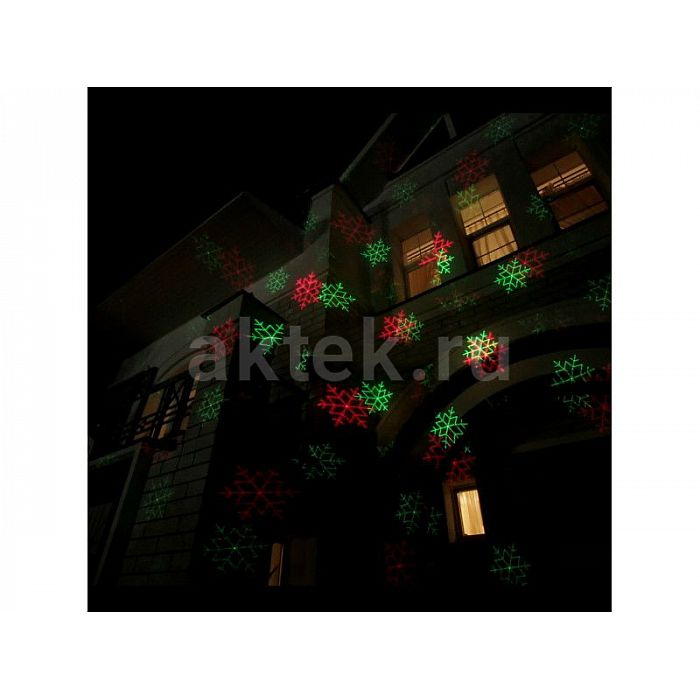 Новогодний лазерный проектор для улицы SkyDisco Garden RG 30 Xmas 4