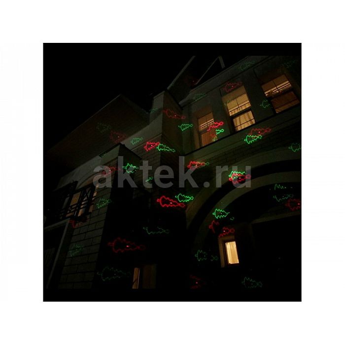 Новогодний лазерный проектор для улицы SkyDisco Garden RG 30 Xmas 5
