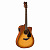 Гитара электроакустическая YAMAHA FGX800C SAND BURST