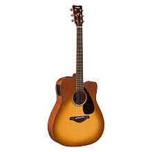 Гитара электроакустическая YAMAHA FGX800C SAND BURST