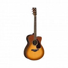 Гитара электроакустическая YAMAHA FSX800C SAND BURST