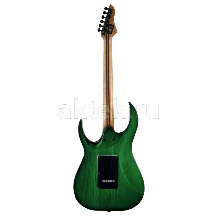 Mooer GTRS M810 Green Burst зелёная электрогитара со встроенным процессором 2