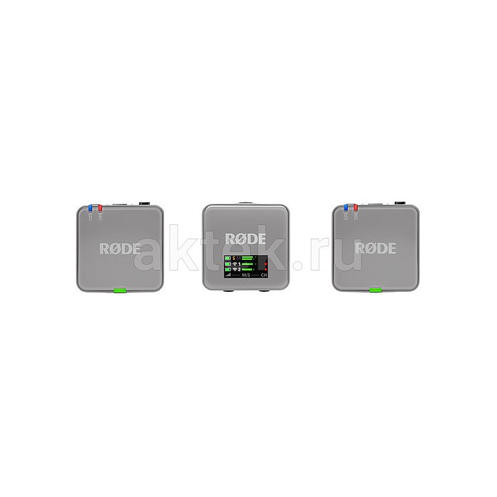 RODE Wireless GO (Gen 3) STONE ультракомпактная двухканальная
