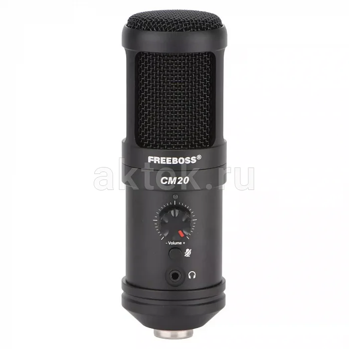 FREEBOSS CM20 студийный USB-микрофон, 48 кГц/16 бит 5