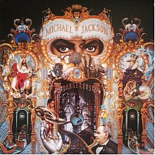 Виниловая пластинка MICHAEL JACKSON - DANGEROUS 180 GRAM BLACK VINYL 12"