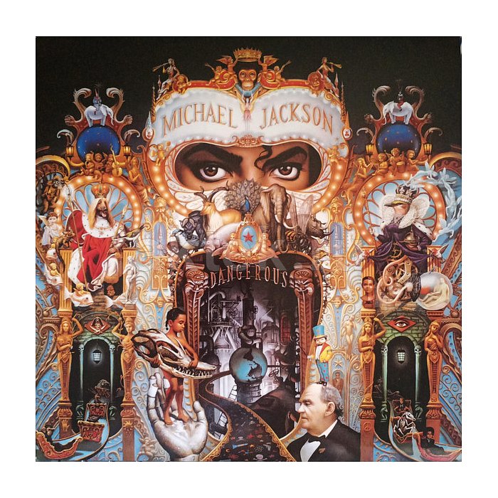 Виниловая пластинка MICHAEL JACKSON - DANGEROUS 180 GRAM BLACK VINYL 12"