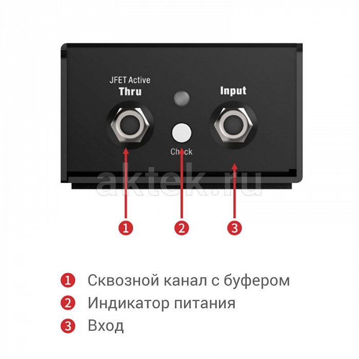 MUSONTEK (ROXTONE) AD1F активный директ-бокс, XLR 3
