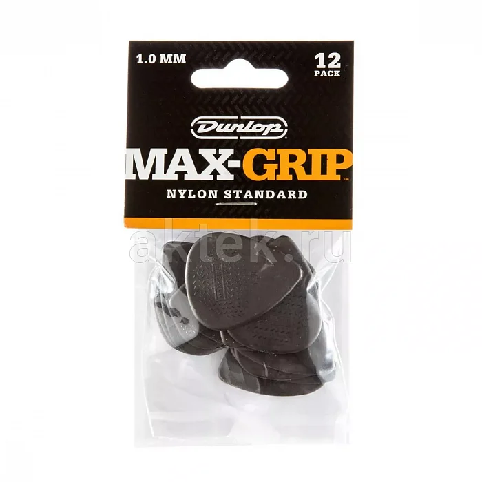 Dunlop 449P100 Max-Grip Nylon Standard 12Pack медиаторы, нейлон, 1 мм 4